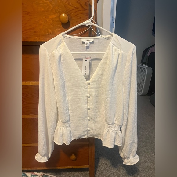 Topshop button up blouse - Picture 1 of 3